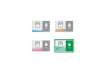 Immagine di Distruggidocumenti manuale Leitz IQ P4 Office - 23 L - bianco - 80030000