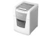 Immagine di Distruggidocumenti automatico Leitz IQ P4 Small Office AutoFeed 100 ff - 34 L - bianco - 80110000