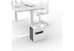 Immagine di Distruggidocumenti manuale Leitz IQ P4 Protect 6X - 10 L - bianco - 80900000