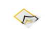 Immagine di Cornice espositiva Durable DURAFRAME® formato A4 - conf. 2 pz - giallo - 4872-04