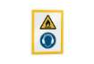 Immagine di Cornice espositiva Durable DURAFRAME® formato A4 - conf. 2 pz - giallo - 4872-04