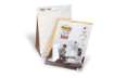 Immagine di Lavagna da tavolo Post-it® Super Sticky 58,4 cm x 50,8 cm bianco 1 blocco da 20 fogli - 563R