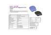 Immagine di Tappetino mouse con poggiapolsi FELLOWES Crystal™ Gel blu trasparente 20,2 x 23,5 x 2,5 cm - 9114120