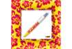 Immagine di Penna a sfera a scatto BIC 4 Colours Velours M 1 mm in conf. 12 fantasie assortite - 9672771