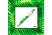 Immagine di Penna a sfera a scatto BIC 4 Colours Velours M 1 mm in conf. 12 fantasie assortite - 9672771