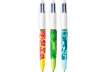 Immagine di Penna a sfera a scatto BIC 4 Colours Velours M 1 mm in conf. 12 fantasie assortite - 9672771