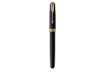 Immagine di Penna roller Parker Sonnet punta F inchiostro nero Parker Matte Black GT 1931518