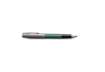 Immagine di Penna roller Parker Sonnet Sand Blasted Metal CT punta F inchiostro nero Green/Black - 2169364