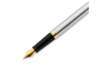 Immagine di Penna stilografica Waterman Hemisphere GT inchiostro blu Waterman Stainless Steel GT 23K - S0920330