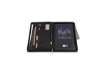 Immagine di Portablocco City Time Professional A4 in eco-pelle - 25,5x34 cm - nero - 4851-N