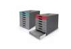 Immagine di Cassettiera Durable Idealbox Pro 7 cassetti 250x365xH.322 mm rosso 7763-03