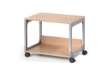 Immagine di Mobiletto multifunzione versatile Durable System 48 - 600x477x432 mm argento/faggio - 3710-124