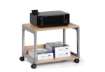 Immagine di Mobiletto multifunzione versatile Durable System 48 - 600x477x432 mm argento/faggio - 3710-124