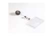 Immagine di Portabadge Durable chiuso con chiocciola yo-yo per 1 tessera 54x87 mm - conf. 10 pz - 8012-19