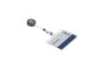 Immagine di Portabadge Durable chiuso con chiocciola yo-yo per 1 tessera 54x87 mm - conf. 10 pz - 8012-19