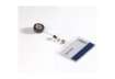 Immagine di Portabadge Durable chiuso con chiocciola yo-yo per 1 tessera 54x87 mm - conf. 10 pz - 8012-19