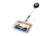 Immagine di Portabadge Durable chiuso con chiocciola yo-yo per 1 tessera 54x87 mm - conf. 10 pz - 8012-19