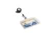 Immagine di Portabadge Durable chiuso con chiocciola yo-yo per 1 tessera 54x87 mm - conf. 10 pz - 8012-19