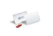 Immagine di Portanome Durable Click Fold 54x90 mm in PPL trasparente con magnete - 8215-19