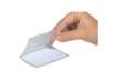 Immagine di Portanome Durable Click Fold 54x90 mm in PPL trasparente con clip - 8216-19