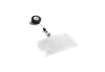 Immagine di Portabadge Durable chiuso con chiocciola yo-yo per 2 tessere 54x87 mm - conf. 10 pz - 8224-19