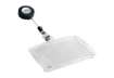 Immagine di Portabadge Durable chiuso con chiocciola yo-yo per 2 tessere 54x87 mm - conf. 10 pz - 8224-19