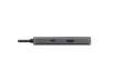 Immagine di Adattatore multiporta Trust USB-C 6in1 in alluminio argento - 24968