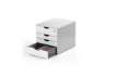 Immagine di Cassettiera Durable Varicolor® grigia 280x292x356 mm MIX 4 7624-27