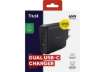 Immagine di Alimentatore 2 porte USB-C 65W Trust Maxo - colore nero - 25380