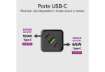 Immagine di Caricatore da parete SBS GaN 1xType-C 100W Ultra Fast PD + 1x Type-C 65W Ultra Fast PD + 1xUSB AFC 3