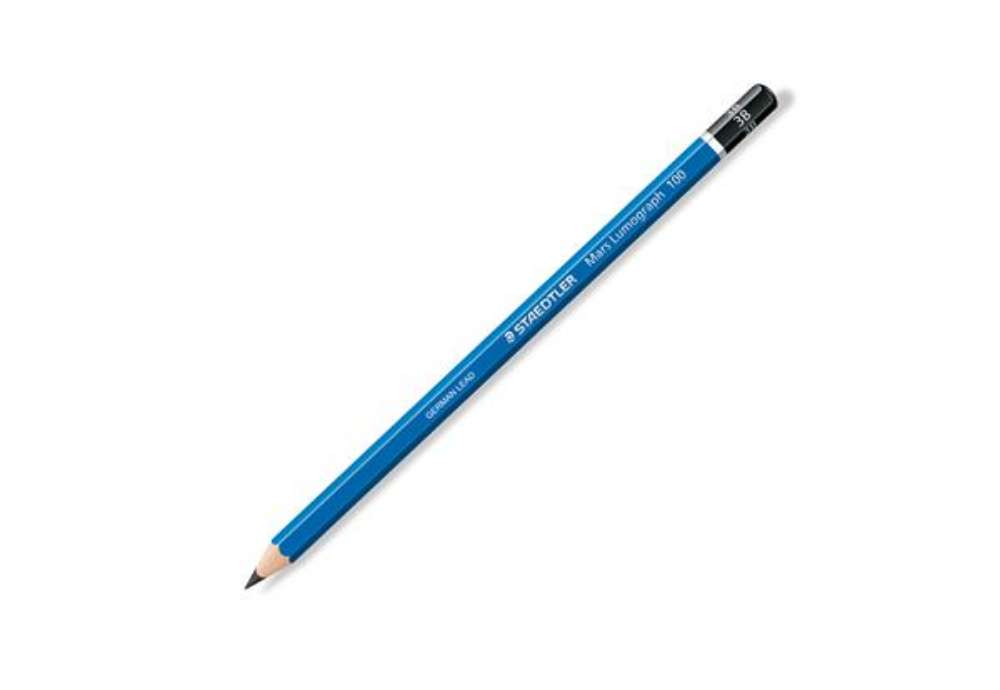 Immagine di Matita di grafite Mars Lumograph 100 - gradazione 3B - Staedtler