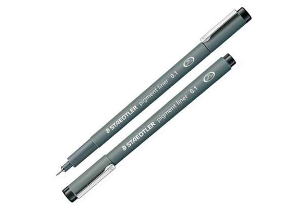 Immagine di Pennarello Pigment Liner 308 - nero - 0,1 mm - Staedtler