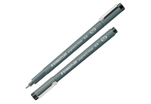 Immagine di Pennarello Pigment Liner 308 - nero - 0,4 mm - Staedtler