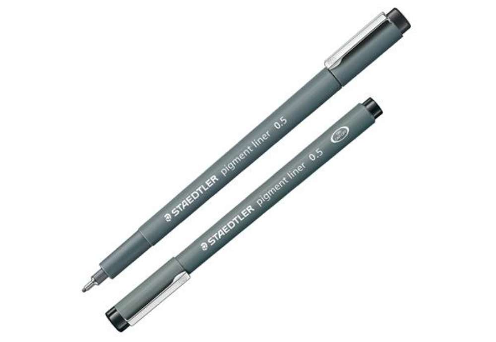 Immagine di Pennarello Pigment Liner 308 - nero - 0,5 mm - Staedtler