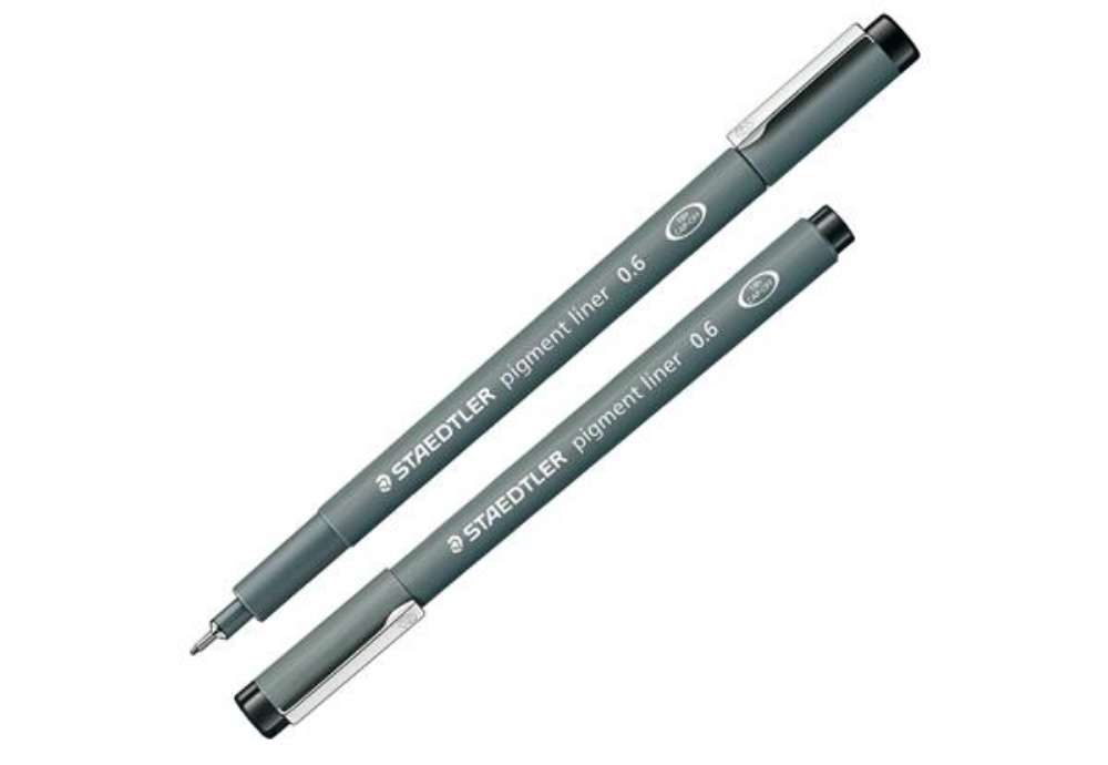 Immagine di Pennarello Pigment Liner 308 - nero - 0,6 mm - Staedtler