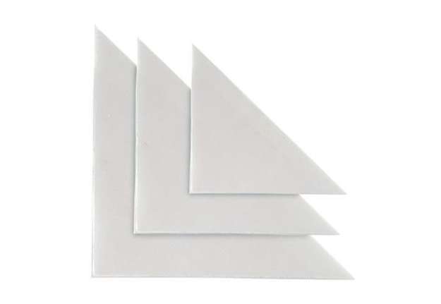 Immagine di Busta autoadesiva TR 13 - triangolare - PVC - 13 x 13 cm - trasparente - Sei Rota - conf. 10 pezzi
