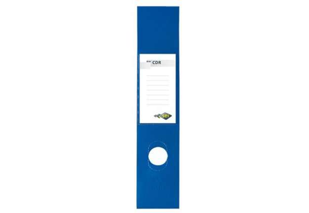 Immagine di Copridorso CDR - PVC adesivo - blu - 7 x 34,5 cm - Sei Rota - conf. 10 pezzi