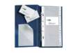 Immagine di Portabiglietti Visita MC 16 - 15 x 28 cm - 160 biglietti - blu - Sei Rota