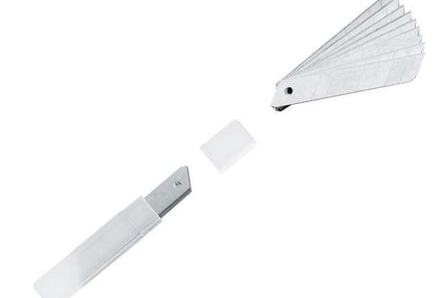 Immagine di Lame di ricambio - per cutter 17 mm - Lebez - tubetto da 10 lame
