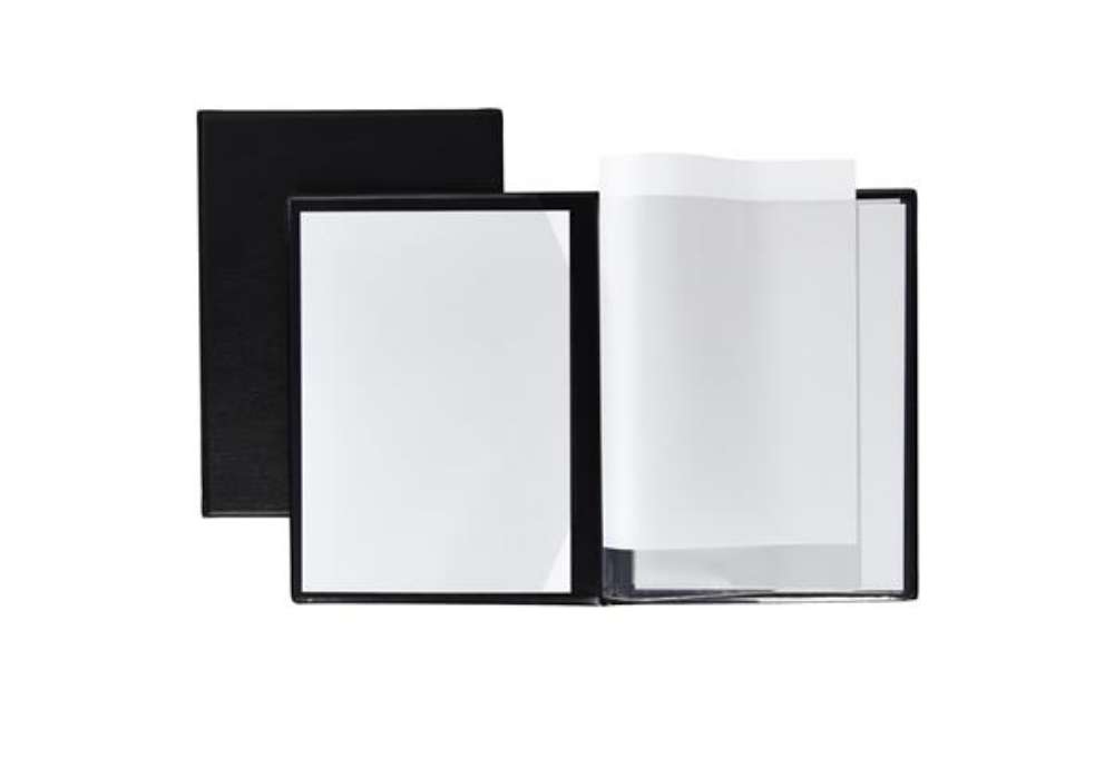 Immagine di Portamen? G - 2 + 2 tasche - 22 x 30 cm - PVC - nero - Sei Rota