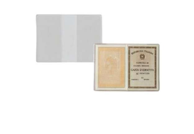 Immagine di Porta carta identità - PVC - 15,5 x 11 cm - trasparente - Sei Rota - conf. 100 pezzi