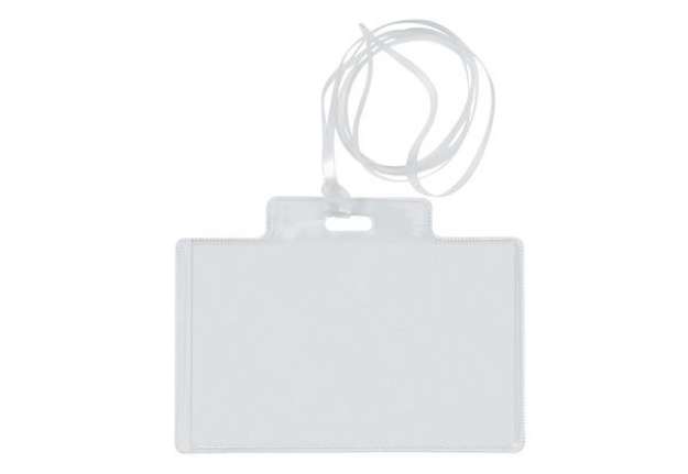 Immagine di Portanome Pass 3 E C - cordoncino - 9,5 x 6 cm - Sei Rota - conf. 100 pezzi