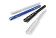 Immagine di Dorsi ClickBind - riapribili - 12 mm - bianco - Ibico - conf. 50 pezzi