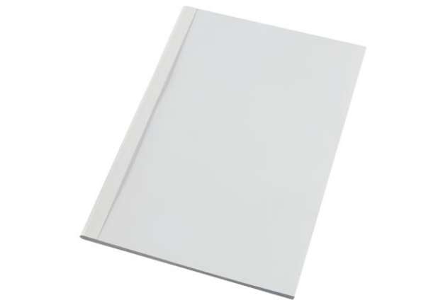 Immagine di Cartelline termiche Optimal - 6 mm - bianco - GBC - conf. 100 pezzi