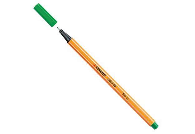 Immagine di Fineliner Point 88 - tratto 0,4 mm - verde 36 - Stabilo