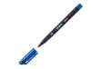Immagine di Pennarello OHPen universal permanente 843 - punta media 1 mm - blu - Stabilo