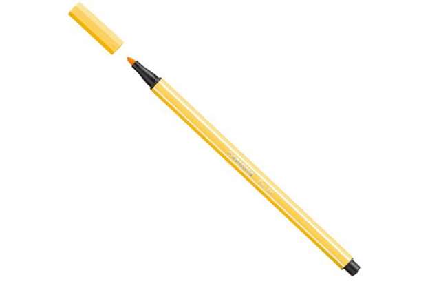 Immagine di Pennarello Pen 68 - giallo 44 - Stabilo
