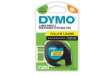 Immagine di Nastro Letratag 912020 - 12 mm x 4 mt - plastica - giallo - Dymo