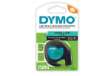 Immagine di Nastro Letratag 912040 - 12 mm x 4 mt - plastica - verde - Dymo