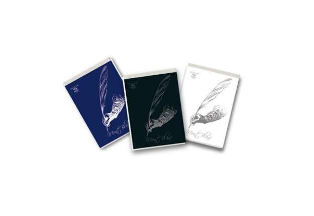 Immagine di Blocco Montblanc - A4 - 210 x 297 mm - 60 gr - 70 fogli - bianco - Pigna -